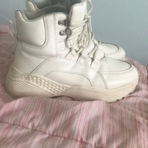 White boots